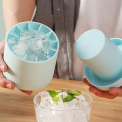 Cylinder Portable Ice Maker Bucket