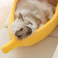 Banana Cat Bed